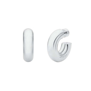 Michael Kors Pendientes de aro minimalistas de latón Mkj842200040 