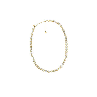Michael Kors Collar de Lujo Chapado en Oro con Engaste de Zirconia Cúbica Mkj8469710 