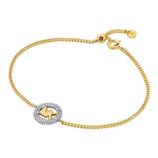 Michael Kors Elegante Pulsera bicolor con circonitas Premium Mkj8577931 