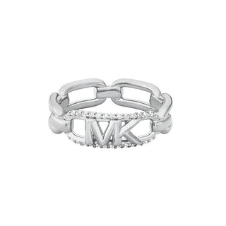 Michael Kors Anillo de plata con circonitas premium Mkc1658Cz040 - Circunferencia: 52 Mm 
