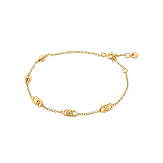 Michael Kors Pulsera chapada en oro para mujer Astor Link Mkc173600710 
