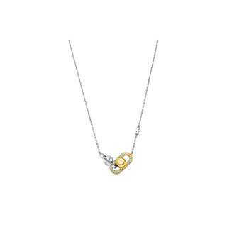 Michael Kors Elegante Collar bicolor con circonitas Astor Link Mkc1734Cz931 
