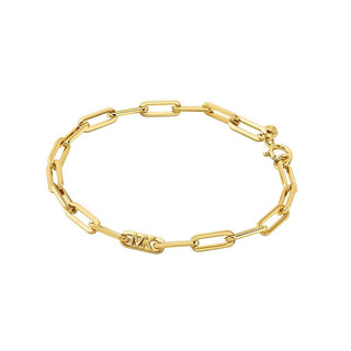 Michael Kors Pulsera Chapada en Oro Premium de Moda Mkc174400710 