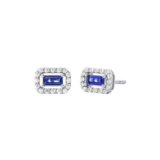Michael Kors Lujosos Pendientes de Plata con Circonitas Brilliance Kors Mkc1824040 