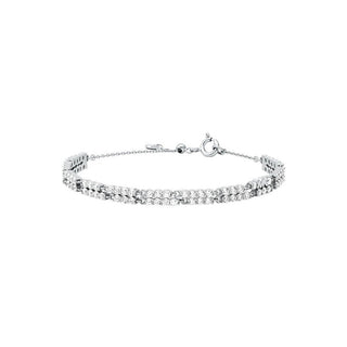 Michael Kors Bellissimo Brazalete De Plata Con Circonitas Premium Mkc1812040 
