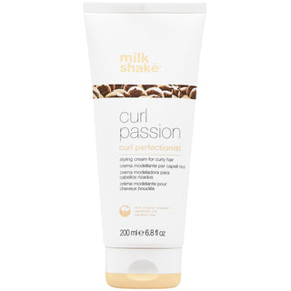 Milk Shake Crema moldeadora para cabello ondulado y rizado Curl Passion Curl Perfectionist (Crema moldeadora) 200 Ml 