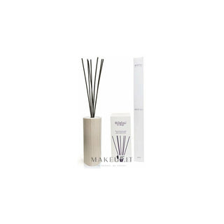Millefiori Milano Diffusore Legno Air Design Cylinder Bianco 7 bastoncini — Diffusore con bastoncini