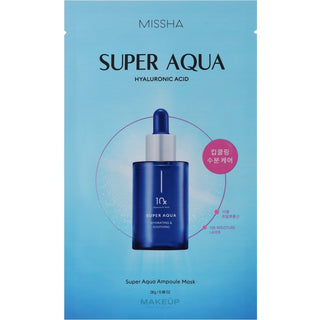 Missha Super Aqua Ampoule Mask 28 g — Maschera in Tessuto Idratante