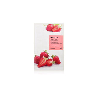 Mizon Joyful Time Fragola 23 g — Maschera in Tessuto