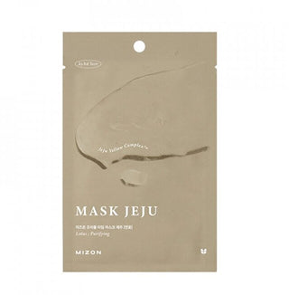Mizon Jeju Mask Lotus 23 g — Maschera in Tessuto