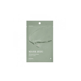 Mizon Heartleaf Jeju Mask 23 g — Maschera in Tessuto Lenitiva