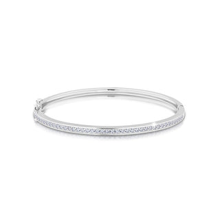 Modesi Pulsera brillante y maciza con circonitas cúbicas M01951 