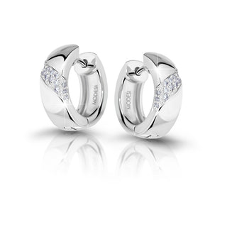 Modesi Pendientes de plata con circonitas cúbicas M23037 