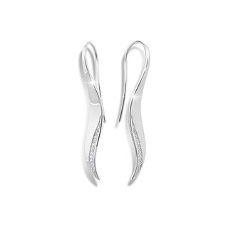 Modesi Elegantes Pendientes de Plata M26003 
