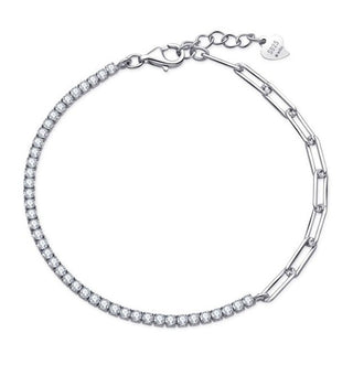 Moiss Bracciale Alla Moda In Argento Con Zirconi Cubici B0001493 — Bracciale