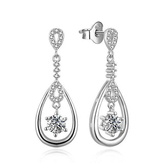 Moiss Estera E0003084 con Zirconi — Orecchini in Argento Scintillante