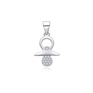 Moiss Ciondolo In Argento Ciuccio Con Zirconi P0000792 — Ciondolo