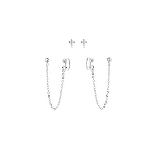 Moiss Juego de pendientes de plata E0004299 