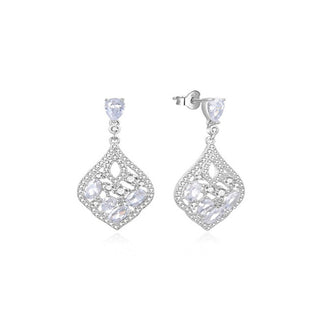 Moiss Orecchini Argento Zirconi Trasparenti E0002948 — Orecchini