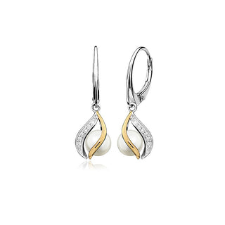 Moiss Orecchini In Argento Con Perle Vere Ep000146 — Orecchini