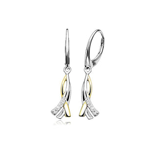 Moiss Orecchini Bicolore In Argento E0001306 — Orecchini