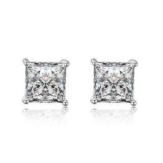Moiss Orecchini A Bottone In Argento Con Zirconi E00014 Dimensioni 0,7 X 0,7 Cm — Orecchini