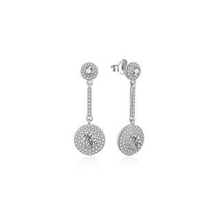 Moiss Orecchini In Argento Con Zirconi Cubici E0003085 — Orecchini