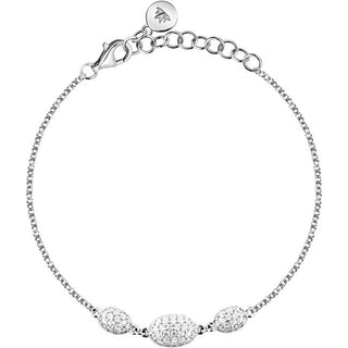 Morellato Bracciale In Argento Con Zirconi Cubici Pavé Sazb11 — Bracciale