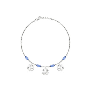 Morellato Collana Acciaio Con Pendenti Fiore Sate02 — Collana
