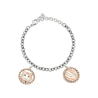 Morellato Bracciale Acciaio Con Ciondolo Tigre Madagascar Satf06 — Bracciale