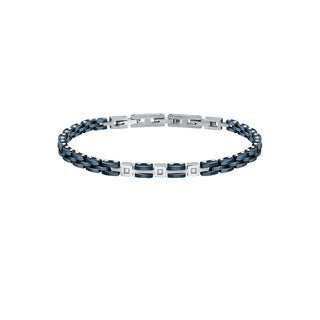 Morellato Bracciale Bicolore Uomo Diamanti — Bracciale