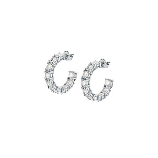 Morellato Orecchini Cerchio Argento Zirconi Tesori Saiw119 — Orecchini