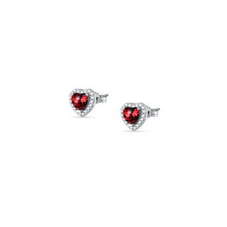 Morellato Orecchini Bottone Argento Cuori Tesori Saiw135 — Orecchini