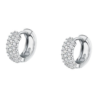 Morellato Orecchini Cerchio Argento Con Zirconi Tesori Saiw144 — Orecchini