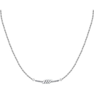 Morellato Collana Acciaio Con Cristalli Torchon Sawz04 — Collana