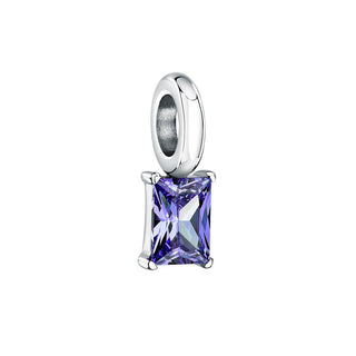 Morellato Ciondolo Acciaio Gocce Zircone Viola Scz1295 — Ciondolo