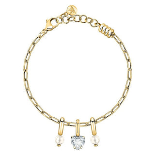 Morellato Bracciale Placcato Oro Pendenti Drops Scz1398 — Bracciale