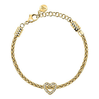 Morellato Bracciale Placcato Oro Cuore Drops Scz1394 — Bracciale