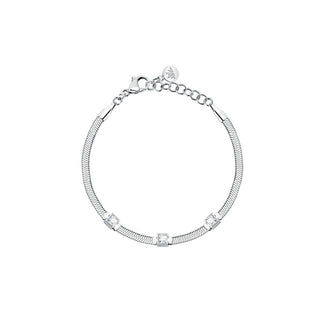 Morellato Bracciale Coordinato In Acciaio Con Cristalli Hadek Gioia Savy32 — Bracciale