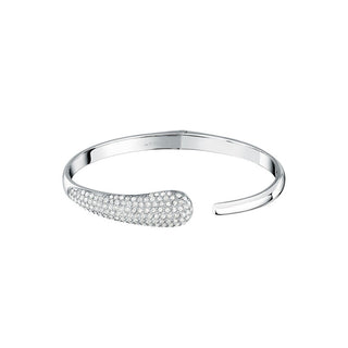 Morellato Bracciale Acciaio Massiccio Cristalli Design Sayp18 Diametro 5,6 cm — Bracciale