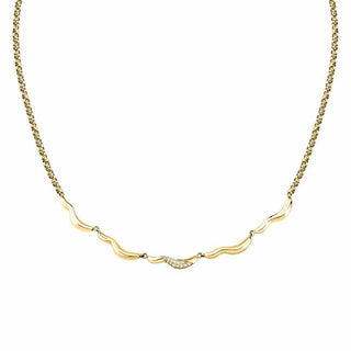 Morellato Collana Placcata Oro Con Cristalli Design Sayp01 — Collana