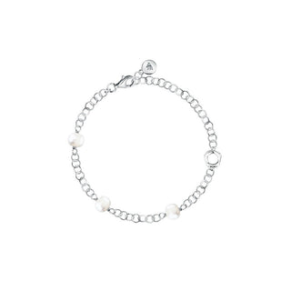 Morellato Bracciale Moda In Argento Con Perle D'Acqua Dolce Perla Sxu49 — Bracciale