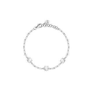 Morellato Bracciale In Argento Con Zirconi Cubici Tesori Saiw297 — Bracciale