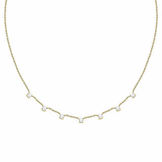 Morellato Collana Placcata Oro Con Zirconi Cubici Tesori Saiw309 — Collana