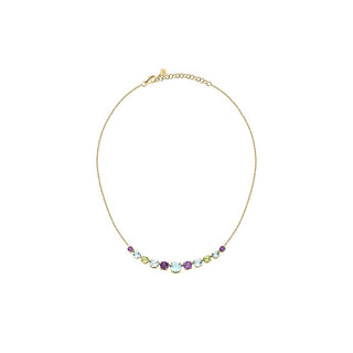 Morellato Collana Tesori Eterni Oro Zirconi Colorati — Collana