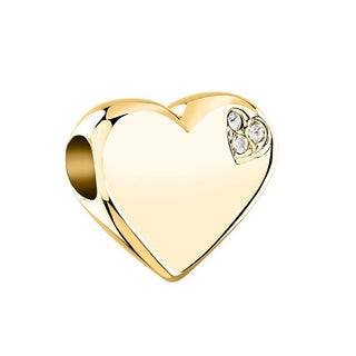 Morellato Perlina A Forma Di Cuore Placcata Oro Drops Scz1409 — Perlina