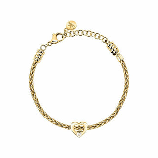 Morellato Bracciale Acciaio Oro Cuore Drops Scz1424 — Bracciale