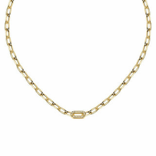 Morellato Collana Moderna Placcata Oro Intrecci Sazc02 — Collana