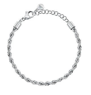 Morellato Bracciale In Acciaio Valis Intrecci Sazc24 — Bracciale