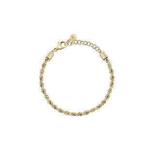 Morellato Bracciale Placcato Oro Valis Intrecci Sazc25 — Bracciale